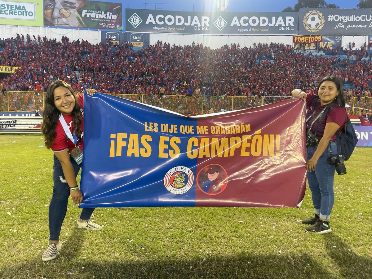 Les dije... ¡<a href="/CDeportivoFAS/">Club Deportivo FAS</a> es campeón! Para los que no me creyeron, un recordatorio.