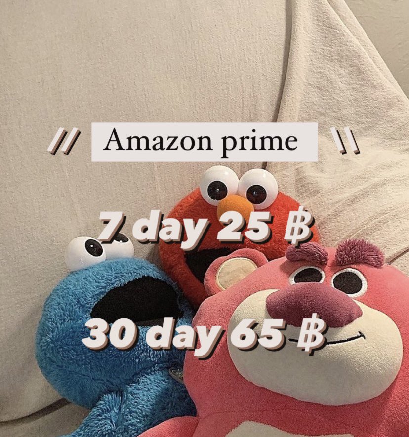 안녕 👋🏻
— สอบถามDM หรือ ไลน์แอดเลยงับ 🕷️🕸️ (ร้านเค้าตอบเร็วมาก!) 

#Amazon #หารamazonprimeราคาถูก #amazonหาร #หารamazonprime #หารamazonprimeราคาถูก #PrimeVideo #prime