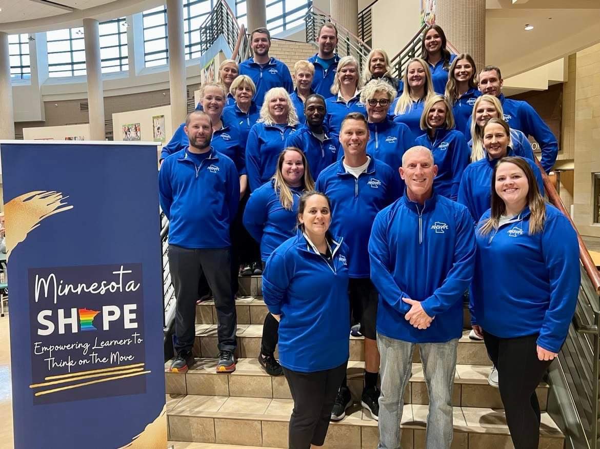 Shout out to our board of directors! #MNSHAPE22 was one for the books. Here’s to #MovingForwardTogether2023!
