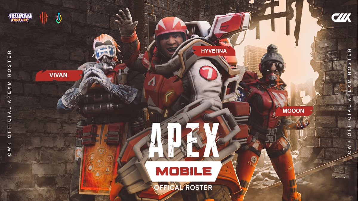 TeamClockWorkGG's tweet image. 🏆 It's time to introduce our EU @PlayApexMobile competitive roster!!

🕰️ • @Imhyverna 

🕰️ • @vivanchikk 

🕰️ •  MoOon

🕰️ • @borkissed 
Managed by: @draconic4705

See you in the outlands. 👀

#GetClocked #ArmoredForVictory