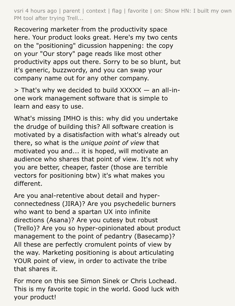 Wishing all B2B saas landing pages could have 10% of the personality this guy brings