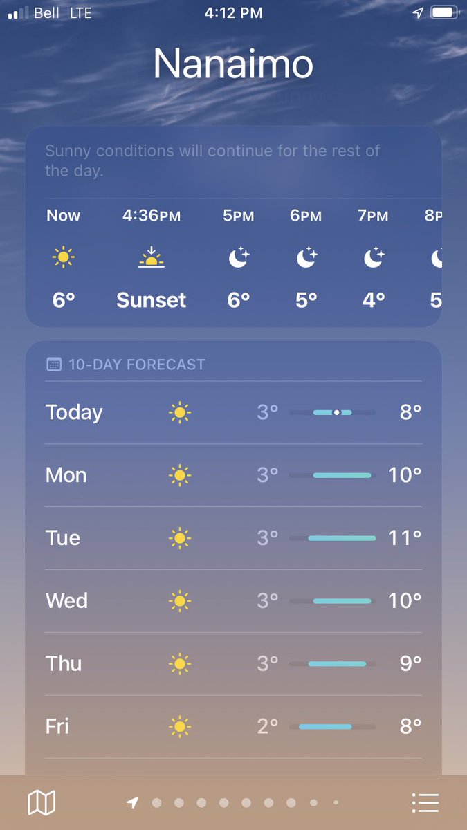 I’ll take this stretch of sunshine 😊