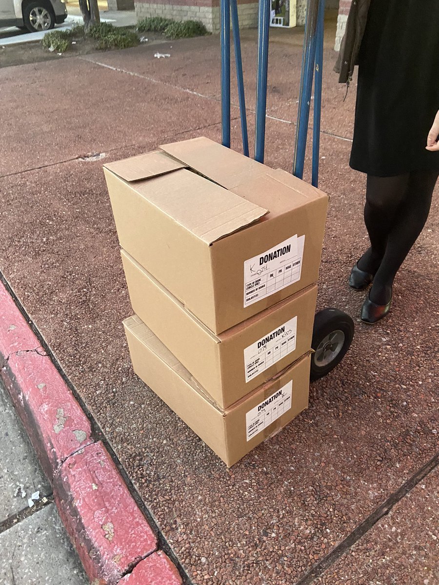 3 boxes of books!!!  Thank you <a href="/halfpricebooks/">Half Price Books</a> for donating to my classroom library ❤️📚. <a href="/CharlesRDrewES/">Drew Elementary</a> #3rdGrade