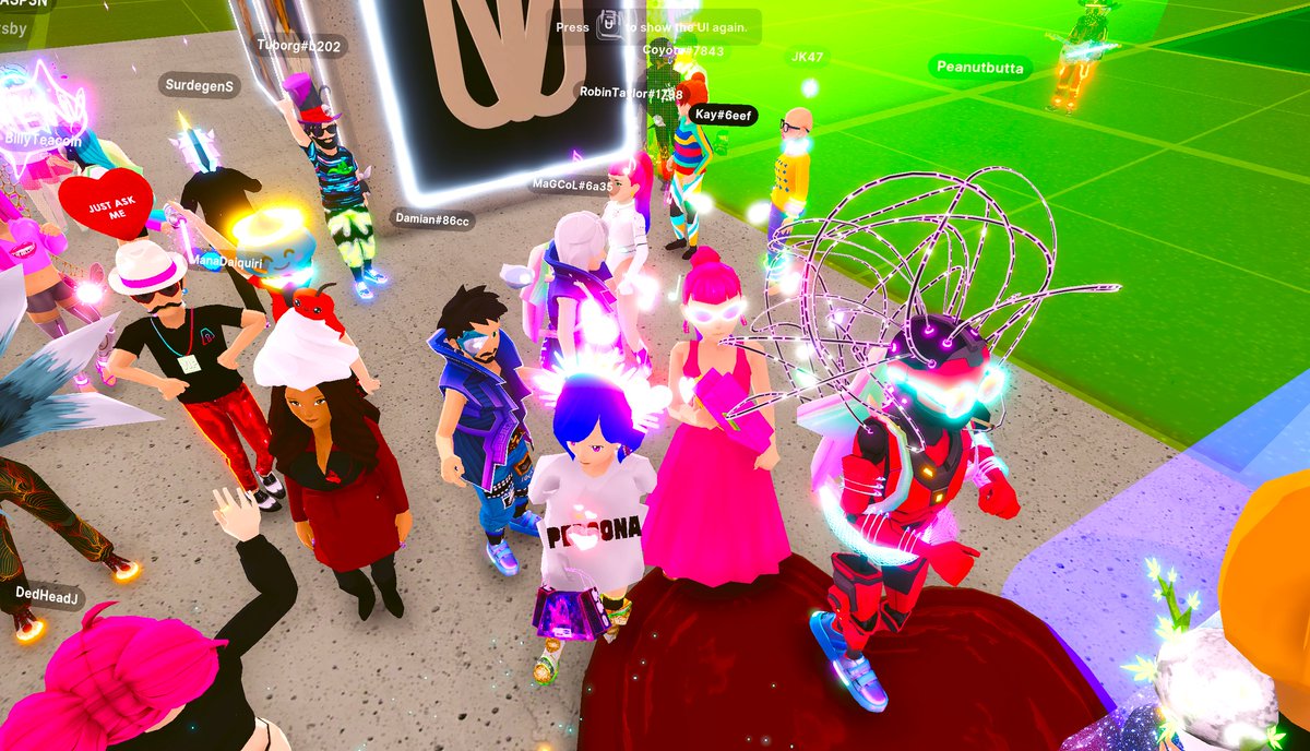superninaglow's tweet photo. Afterpartay'ing with @ManaDaiquiriDCL @RefractionDCL @Ks_Library_ @BleaceNFT @Dedheadj @ZESTYBEAM   + many friends @ the @DCLBabyDolls Swing by! 🌟🐻🧚‍♀️👾https://t.co/QRiPtLiYPS
#DCL #Metaverse Music Fest #MVMF22
#3d #virtual #design #fashion @decentraland https://t.co/3dAcSvlZfA