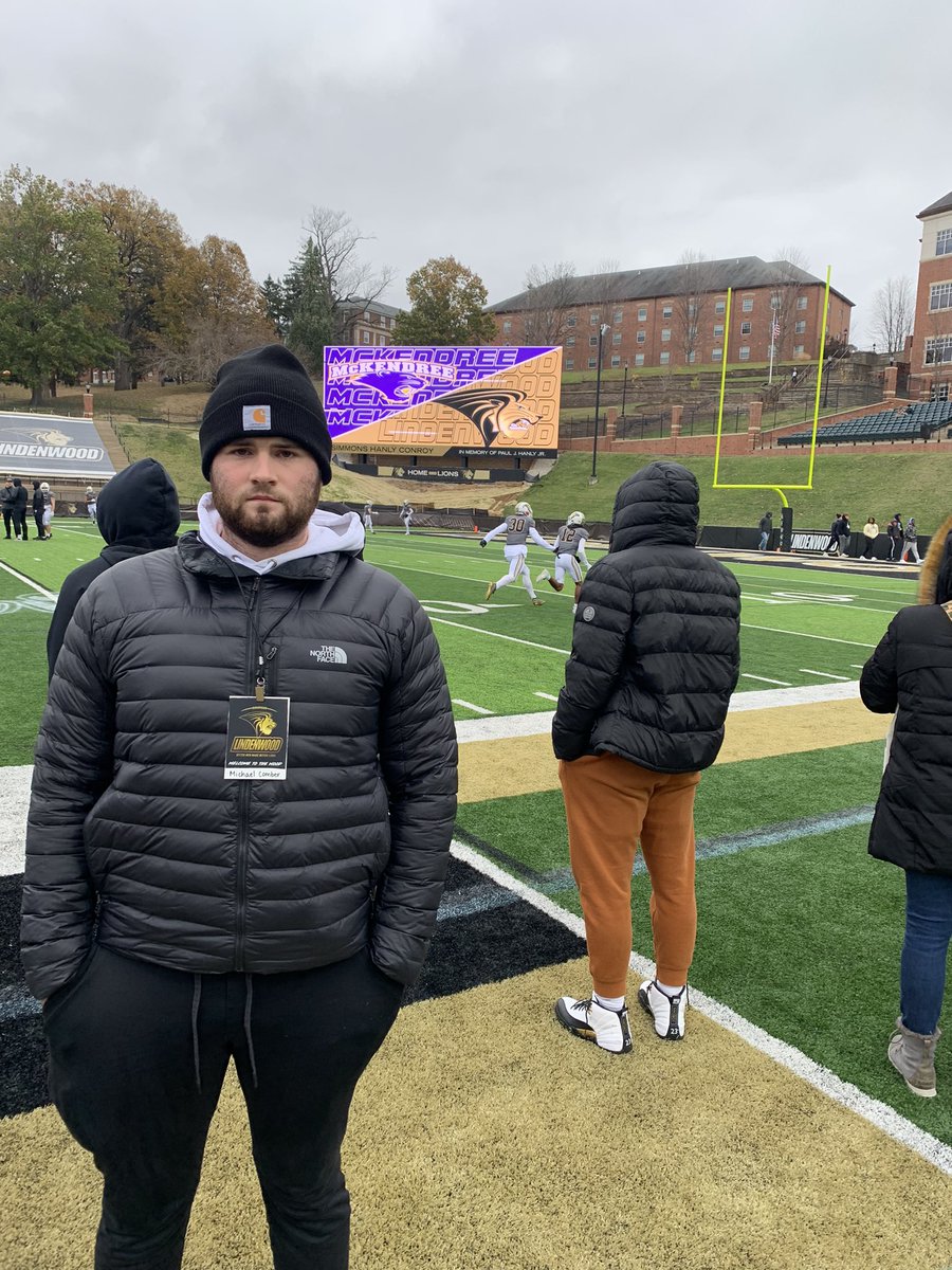 Had a great visit at <a href="/LindenwoodFB/">Lindenwood Football</a> yesterday. Thank you <a href="/Lindenwood_OC/">Dusty Hovorka</a> for the invitation. <a href="/CatsCoachRiley/">Andrew Riley 🏈</a> <a href="/VeronaWildcatFB/">Verona Area Wildcat Football</a>