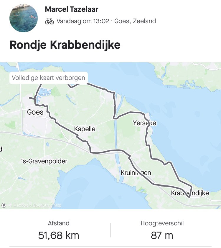 MarcelTazelaar's tweet photo. Het prachtige weer goed benut om weer wat km te fietsen. #kruiningen #krabbendijke #oosterschelde #yerseke #postbrug https://t.co/OR5qPOXOOM