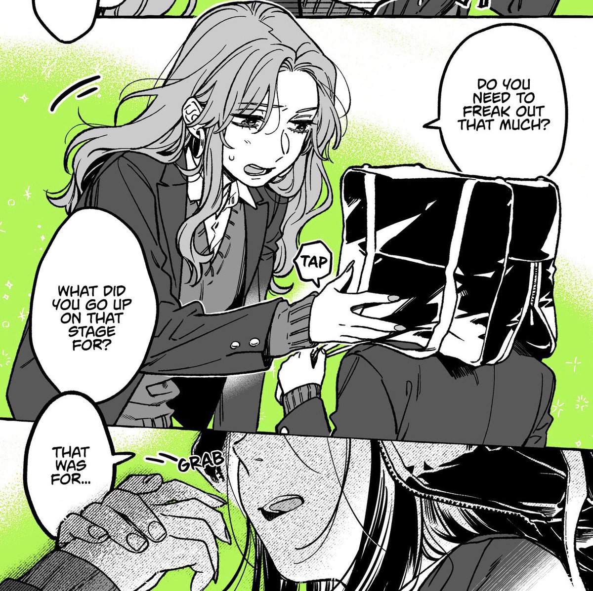 SoulMagicYS's tweet photo. Honestly every time we get an update for “The Guy She Was Interested in Wasn't a Guy At All”, it never ceases to amaze me how dorky yet cute our useless Mitsuki can be🤓😚😍
Please put a ring on her soon Aya!!!🙏🥺
#yuri #yurimanga #TeamMitsuki #TeamAya https://t.co/4ocsWBTLcy
