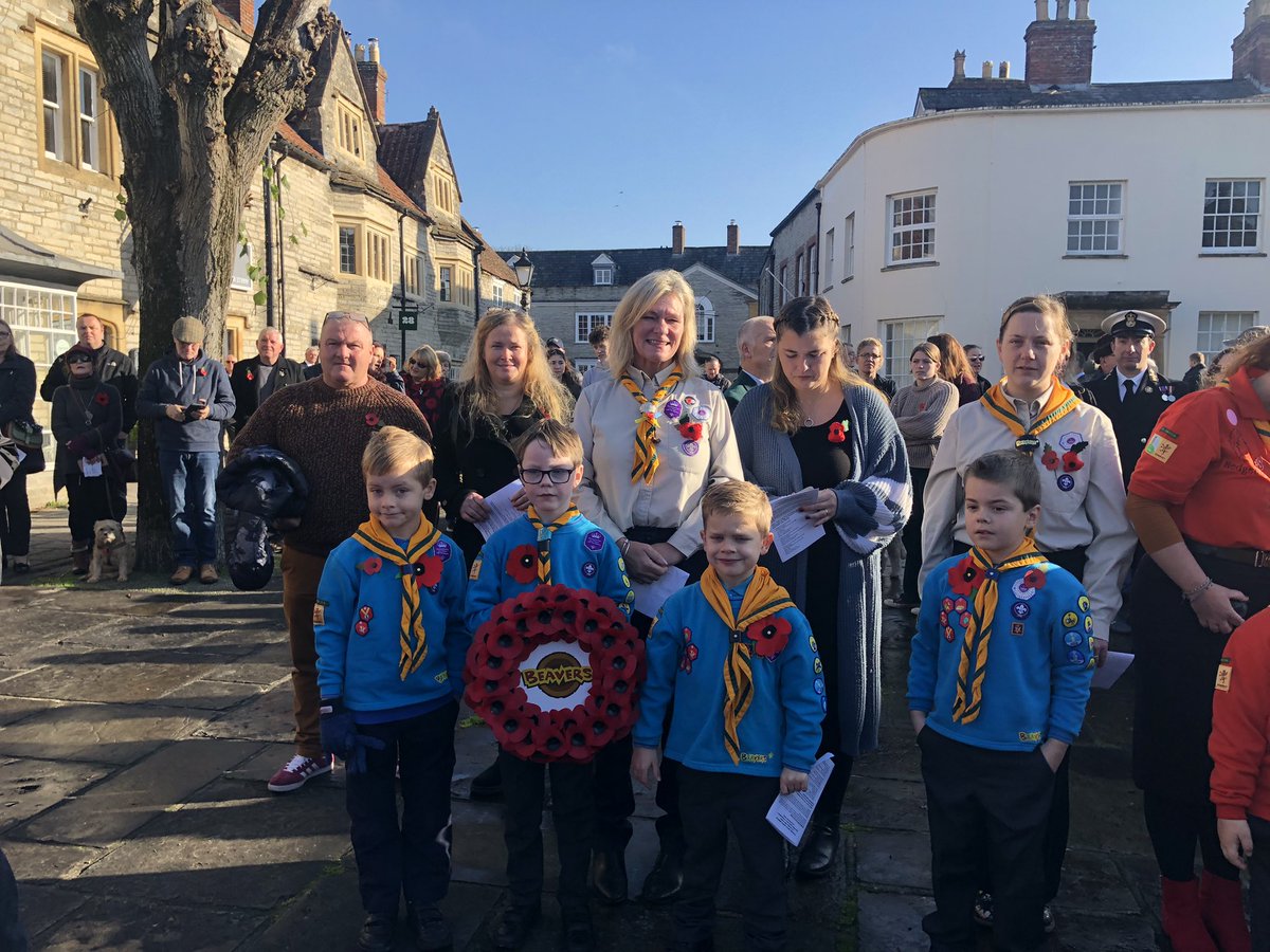 1stSomerton's tweet photo. Wonderful to see all sections at Somerton Remembrance Day parade today. Including our newest section Squirrels. #squirrelscout #RemembranceDay https://t.co/cfglTd1f9x