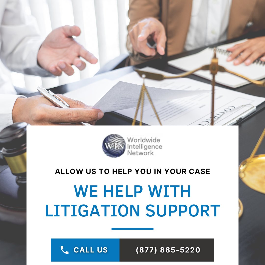 WincorServices's tweet photo. The key to a successful Los Angeles private investigation of a civil or criminal case is when our investigators work under the direction of a seasoned lawyer with a clear and thorough understanding of their investigative objectives.

💻 https://t.co/qiQxboIWqV
📞 (877) 885-5220 https://t.co/s0oQH2F9ad
