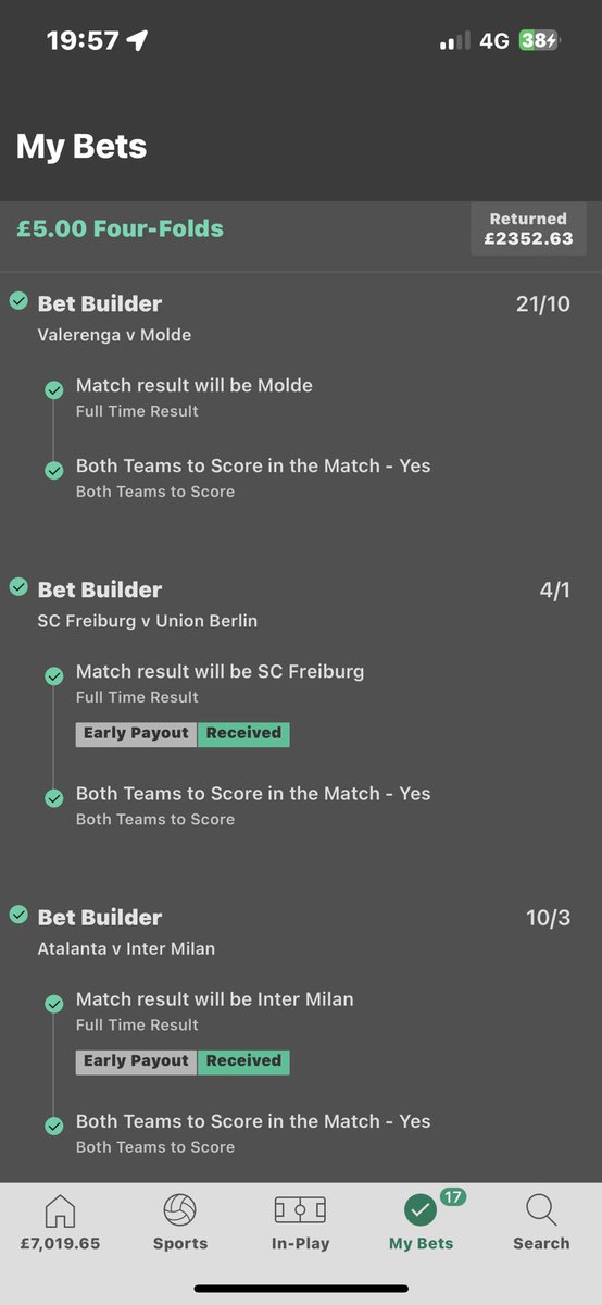 Scott25356971's tweet photo. Going to start sharing bets in here after world cup like these https://t.co/72NMy6DQmS