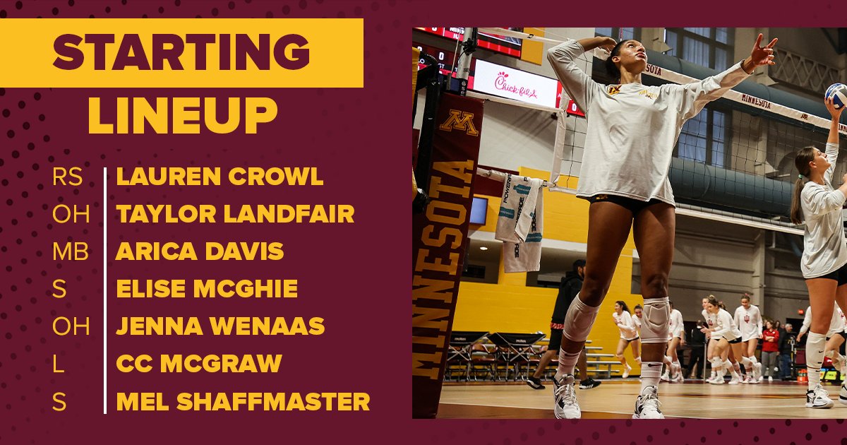 Minnesota Volleyball tweet media