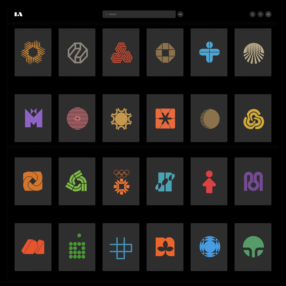 Coming soon. Alongside light and dark mode, we'll introduce colour mode. See modernist logos in their original colour.

Sign up at logo-archive.org

#design #branding #designhistory #logodesign #graphicdesign #logos