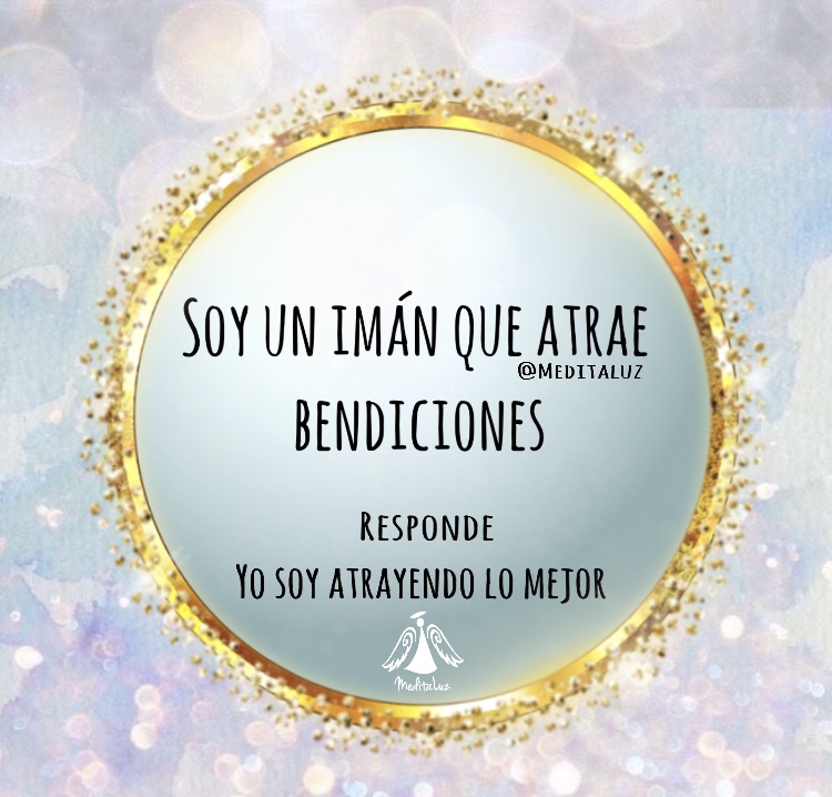 🌀#Afirma
Yo soy iman que atrae todo lo próspero y perfecto a mi vida.
🙏🏻♾🕊🙌🏻🕊♾🙏🏻