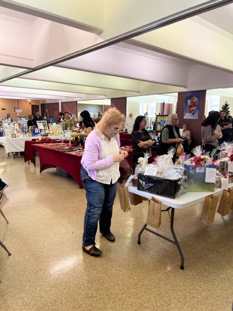 stmichaelpawc's tweet photo. Thanks to everyone who supported the St. Mary Christmas Bazaar yesterday! https://t.co/HjqMYBbt2e
