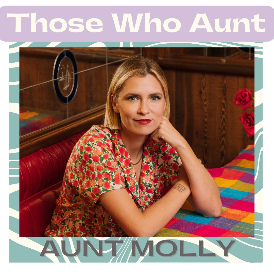 We get down 2 the hard truth w/ Aunt Molly &amp; discuss the opposite of phallic, Charlatan Thanos, tween carrots, &amp; whether electric guitars lose value immediately.

Aunt Molly is the lovely Mo Welch. Mo is a stand up &amp; cartoonist, &amp; the author of How to Die Alone. Follow @momowelch