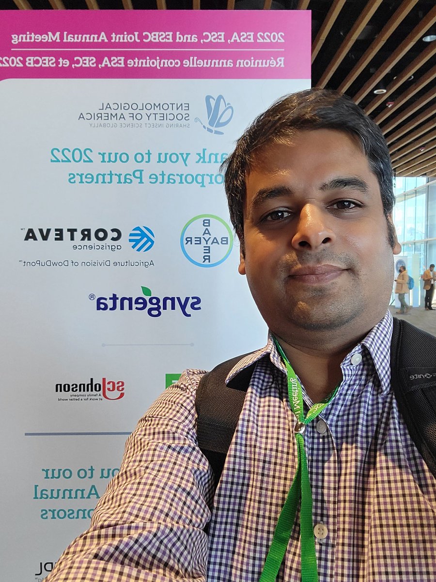 The ESA2022 kicks-off in beautiful Vancouver with style and looking forward to a great line up of talks! #ESA2022 #Corteva #Entomology #soakinscience #buildtogether