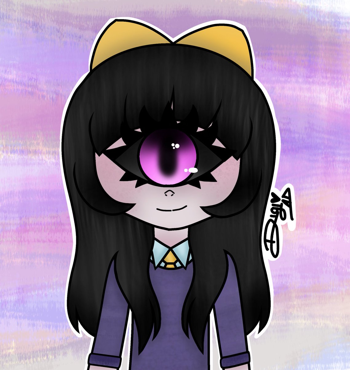 DigiDoodlesART's tweet photo. Ana from #MyHeroReborn https://t.co/GTZEkLu90d