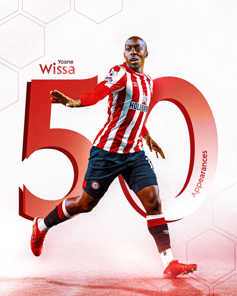 A huge impact on his 50th Bees appearance yesterday 💪

Congratulations on the milestone, Wissa!

#BrentfordFC