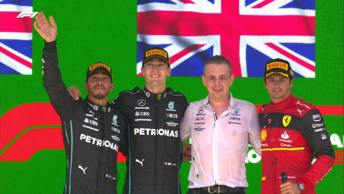 Formula 1 on Twitter "God Save The King rings out on an F1 podium for the first time 🇬🇧 