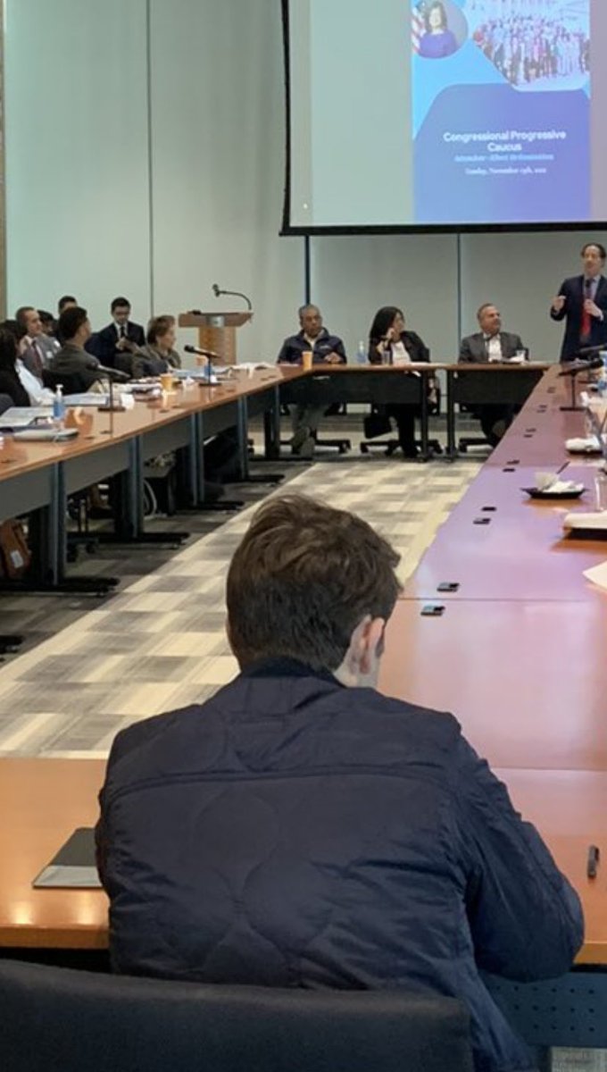 RepEspaillat's tweet photo. I’m proud to welcome the incoming class of Progressive Caucus members! 

The @USProgressives are stronger than ever, and I look forward to collaborating with our new members-elect in the 118th Congress! https://t.co/TT5oC3VTNp