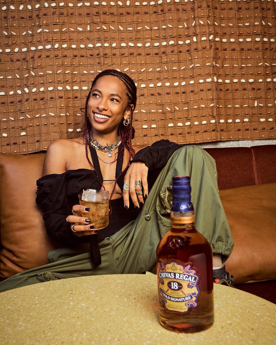 Here's to rising up together, and challenging conventions along the way. Pour a glass of Chivas 18 then celebrate the day's wins with Jess Lawrence 🥃