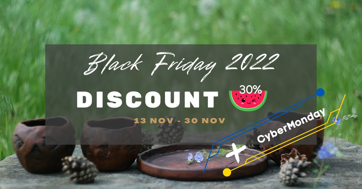 30% discount on all products!🤩
URL: artglina.com