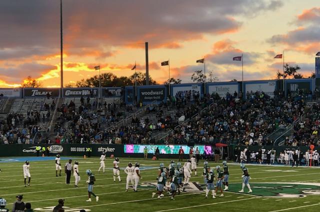 Awesome visit down in New Orleans!! Thank you so much Coach <a href="/wesley_fritz/">Wes Fritz</a> and <a href="/GreenWaveFB/">Tulane Football</a> for the opportunity to visit a Great team and Coaches with Great fans in a Great city!! Tulane💯❤ <a href="/BeechFootball/">Beech Football</a>