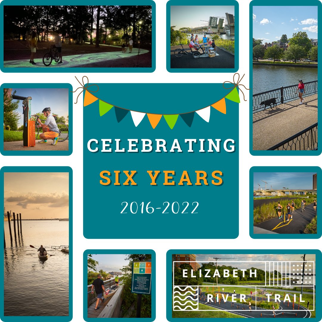 norfolkERT's tweet photo. Celebrate 6 years of the ERT Foundation. We're celebrating all of you who inspire us!

Share the love and tag @ertnorfolk in your trail adventure pictures!

#yourert #somethingforeveryone #supportert #exploreert #urbantrail #celebratetrails #ertfoundation #norfolkva https://t.co/OlqrXjjqhj