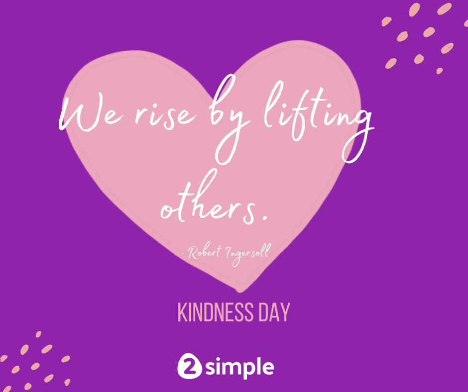 2simpleSA's tweet photo. It's world kindness day today! Click on the link for a senior primary activity on kindness...
https://t.co/ZfR30LQMSH
#kindness #bekindalways #purplemash #2simpleteacher #writingactivity #edtechintheclassroom #edtech https://t.co/g43BKztN3R