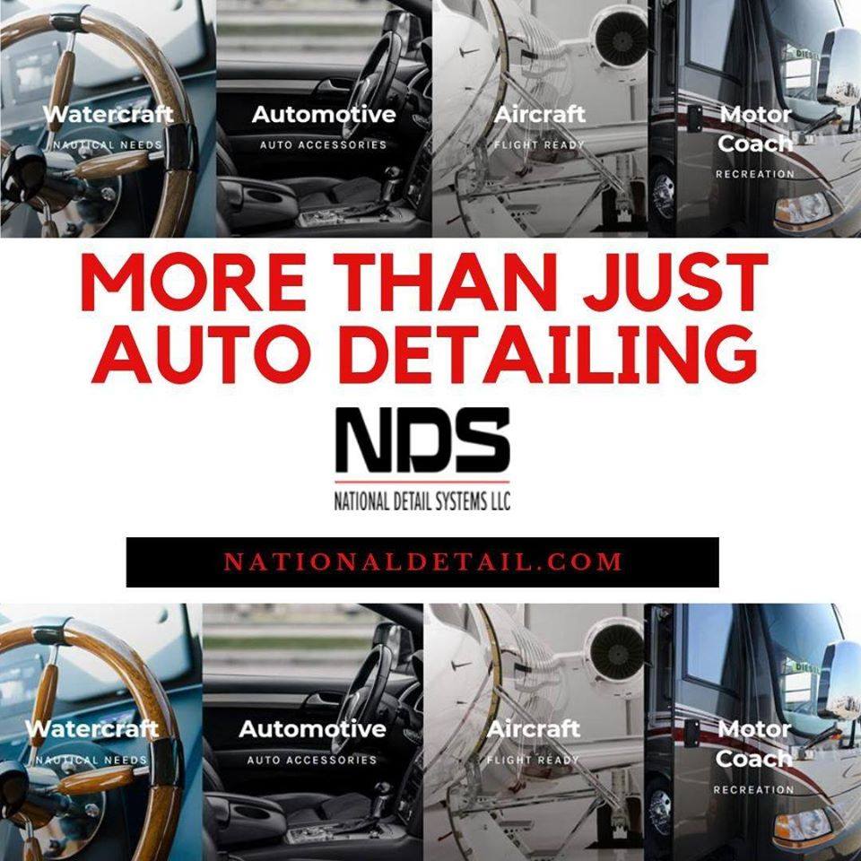 We are more than just an auto-detailing company! Our products work with detailers who also do aircraft, boat, motorcoach, and much, much more! Visit our site for more details!