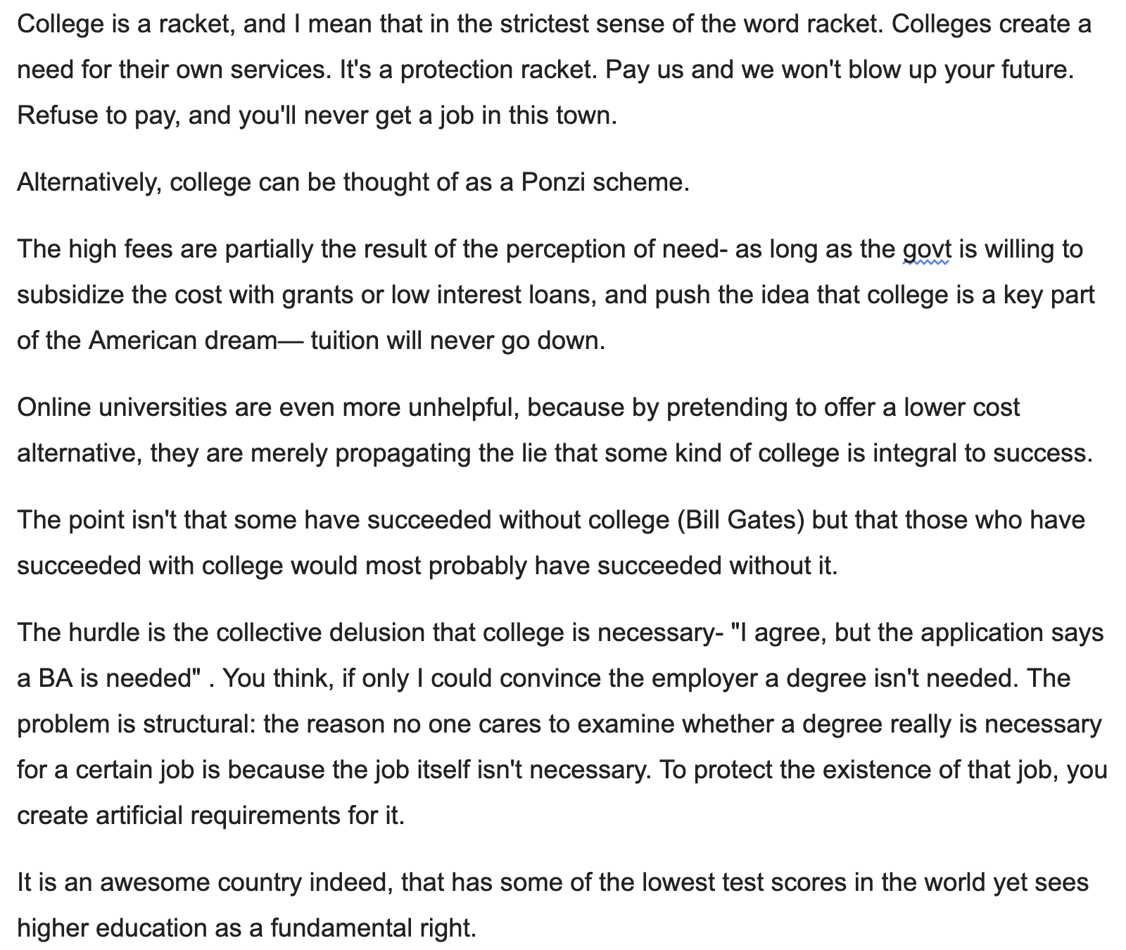 Rob Henderson on Twitter "The Last Psychiatrist on the American