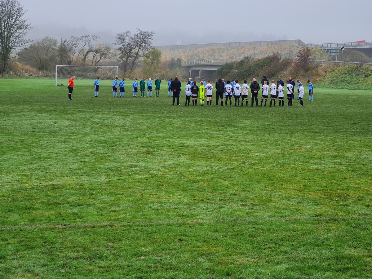 Mintlaw2's tweet photo. MBC 2010s away to Culter Alba.

This morning the 2010s travelled to Culter Alba to compete in their next league fixture.
Before the game both teams observed a minutes silence. ❤️ https://t.co/PFXXezk5r8