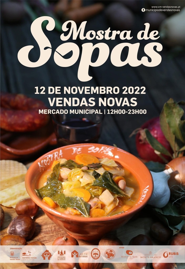 Na CIMAC poderia haver coordenação de eventos e não coincidir nas datas. Montemor tem um Festival de Sopas e Vendas Novas uma Mostra de Sopas. Somos tão poucos que se nos dividimos ainda ficamos menos…