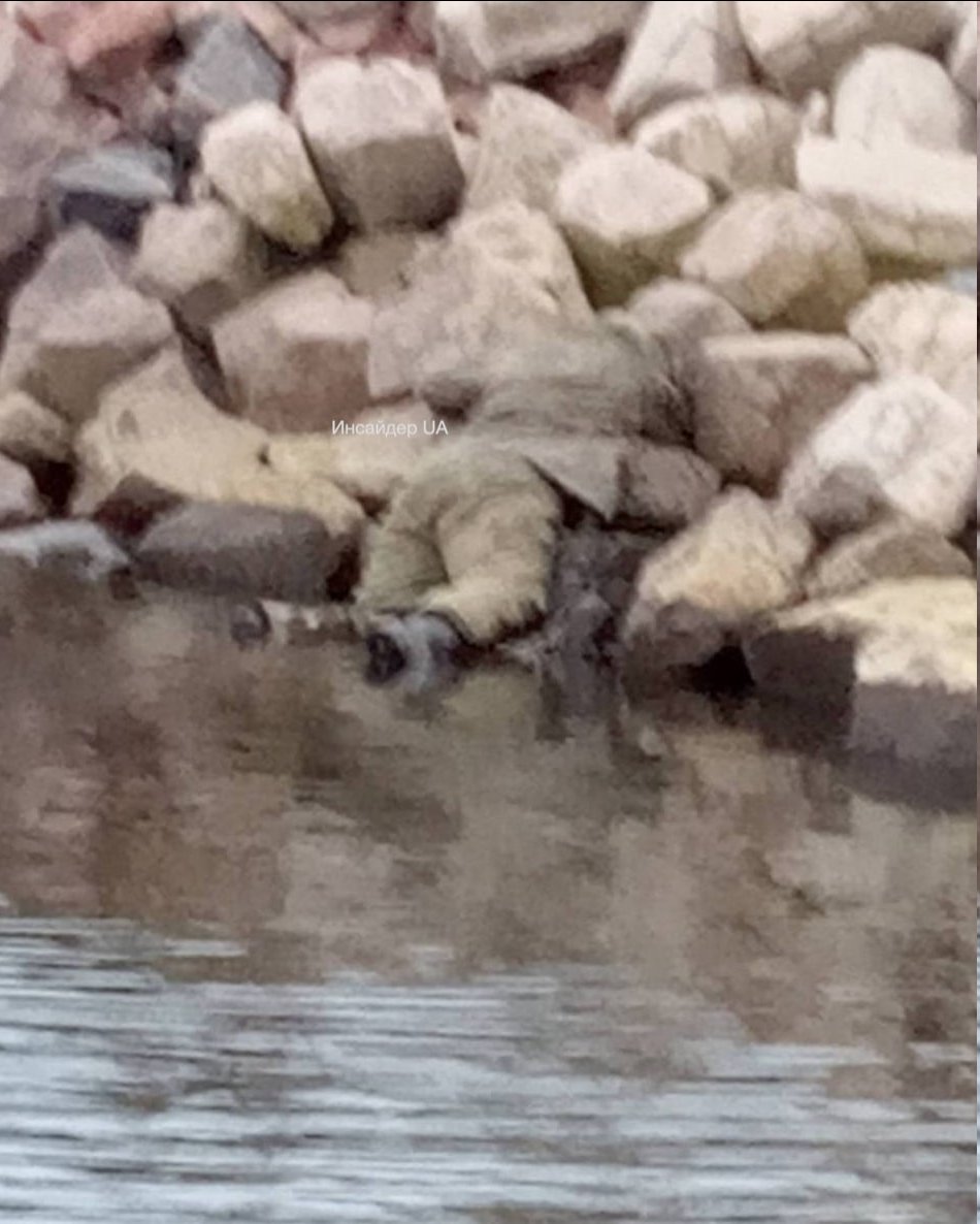 ZMiST on Twitter "⚡️ Today, the body of a Russian soldier was spotted