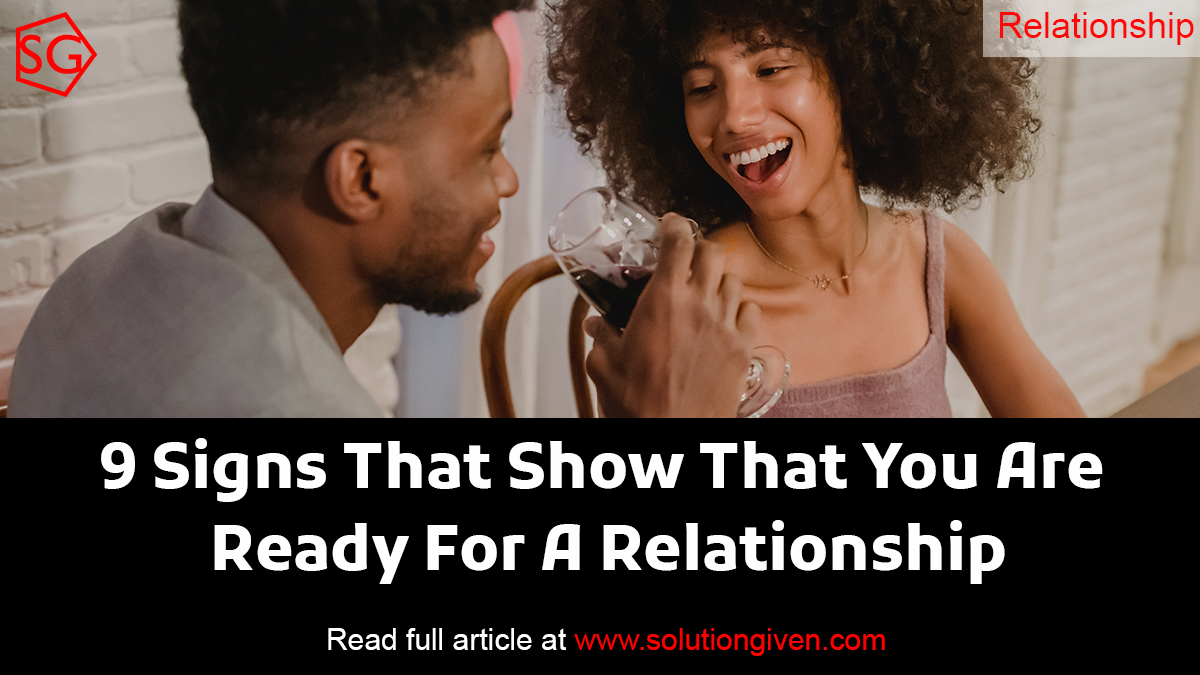 solutiongiven's tweet image. Are you single and looking for a relationship? If so, here are nine signs that show you are ready for one!
solutiongiven.com/9-signs-that-s…

#relationship #love #relationshipgoals #couple #couplegoals #marriage #relationships 
#boyfriend #girlfriend #couples #family #beautiful #happiness