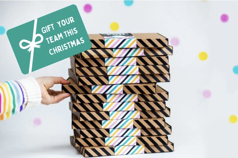 Looking for the perfect gift for your team, customers or office Christmas do?  Christmas gifting can be tricky so we're here to help you create gifts, bespoke kits and branded packaging. See our corporate gifting page to see how you can spend and save craftandcrumb.com/pages/corporat…