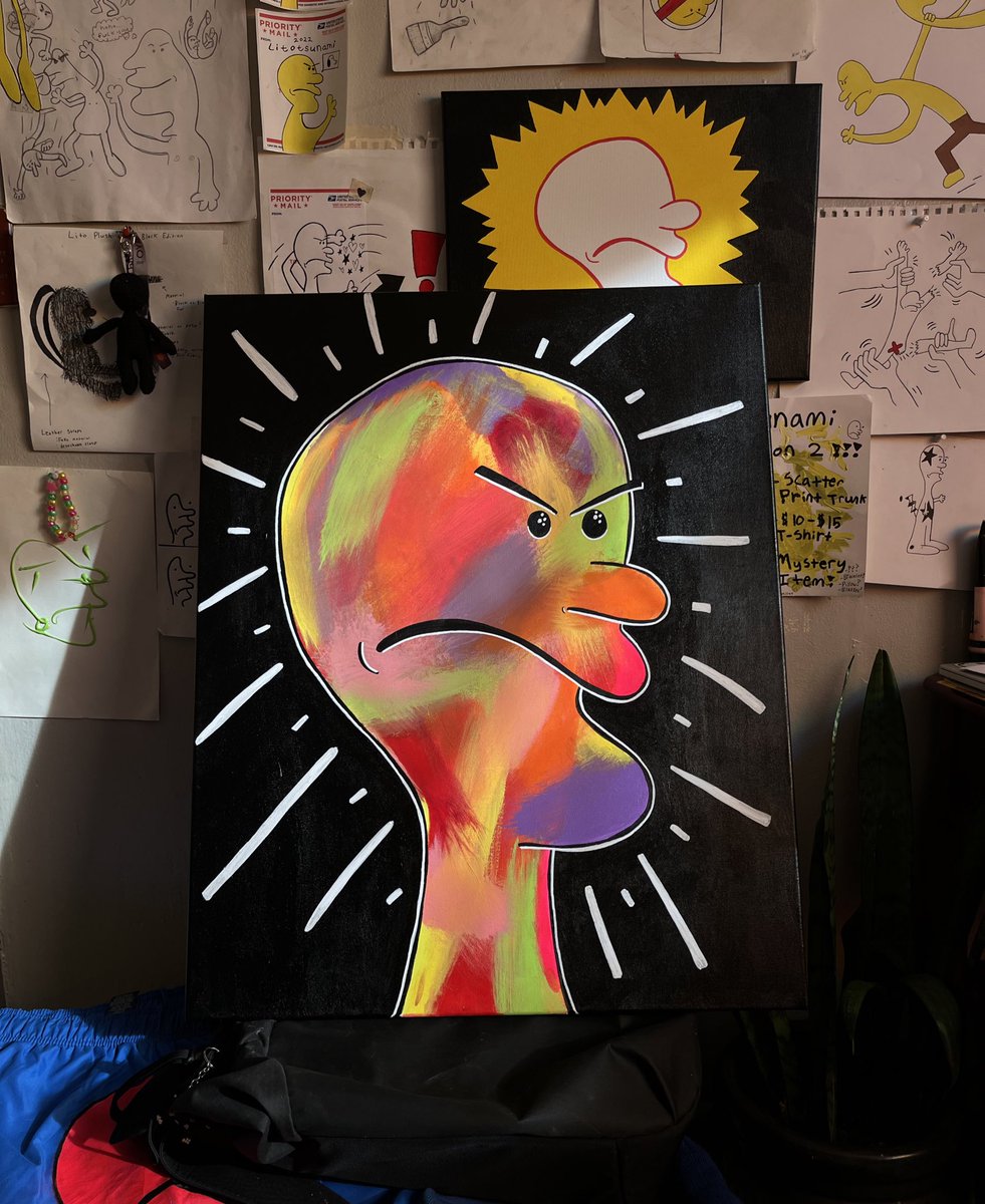 litotsunami's tweet photo. New painting 
I’ve been finding it hard to find time to work on Lito but I’ll never forget the love I have doing it.  I truly believe it’s my passion. I never left but just finding time. Thank you for sticking with me for this long https://t.co/4ynTgreaj3