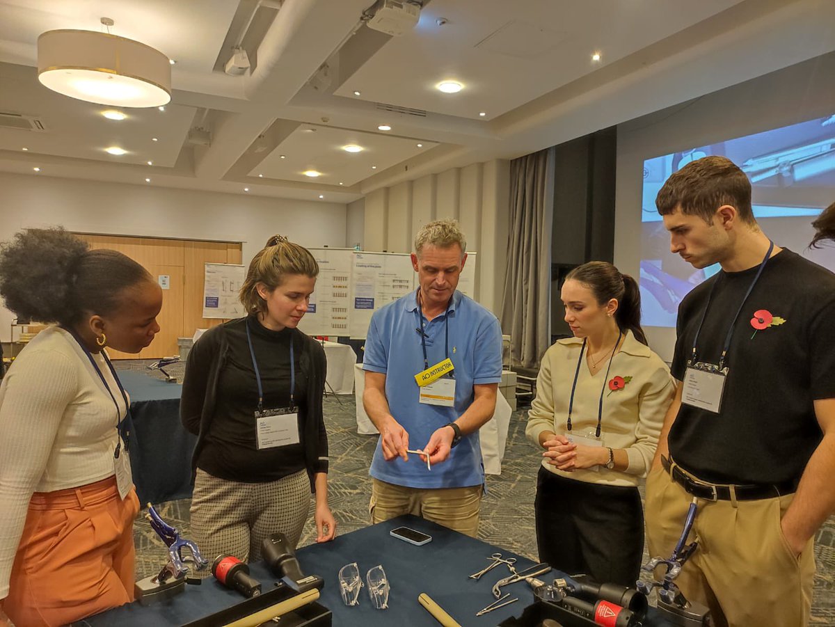 EmilyWyman13's tweet photo. Thank you for brilliant conference today @AOUKEd! Amazing chance to practice some new skills. (We did win best dynamic hip screw - added bonus @josh9786) https://t.co/8hBCxNZlV4