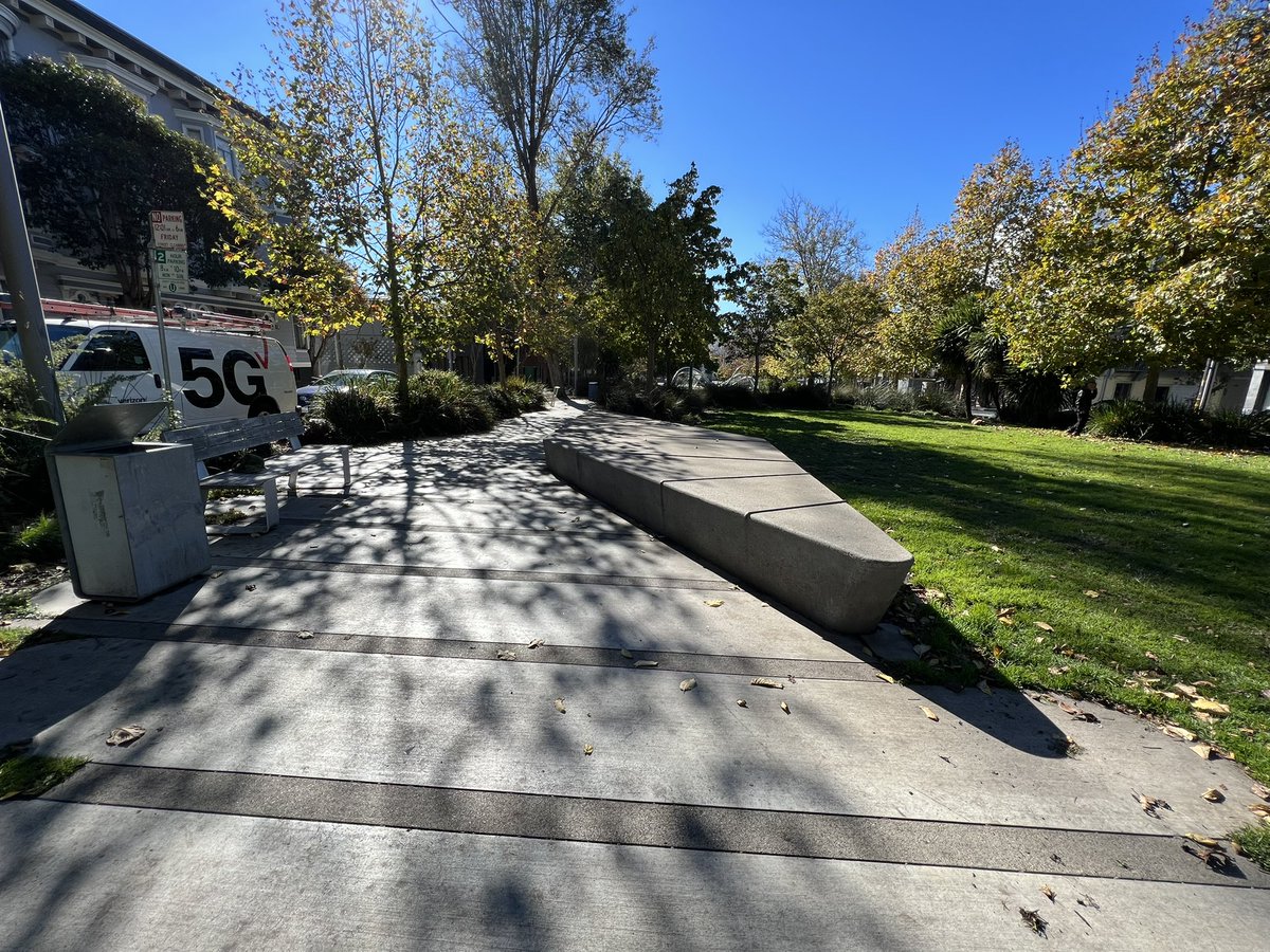 UrbanLou's tweet photo. Toured South Park - this was a low bid parks and Rec project y’all. Incredible design detailing with simple materials. #ASLA2022 https://t.co/mlvsiKovyn