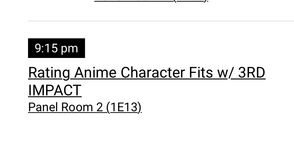 BeyondTheBot's tweet photo. 📣 Any of y’all going to AnimeNYC this year? 👀 Curt and Adrian will be hosting a panel as @3RDIMPACTYT with Christian, aka FrugalAesthetic, rating anime fits. Check ‘em out on Friday, 9:15-10! https://t.co/CEpAy5zXvg