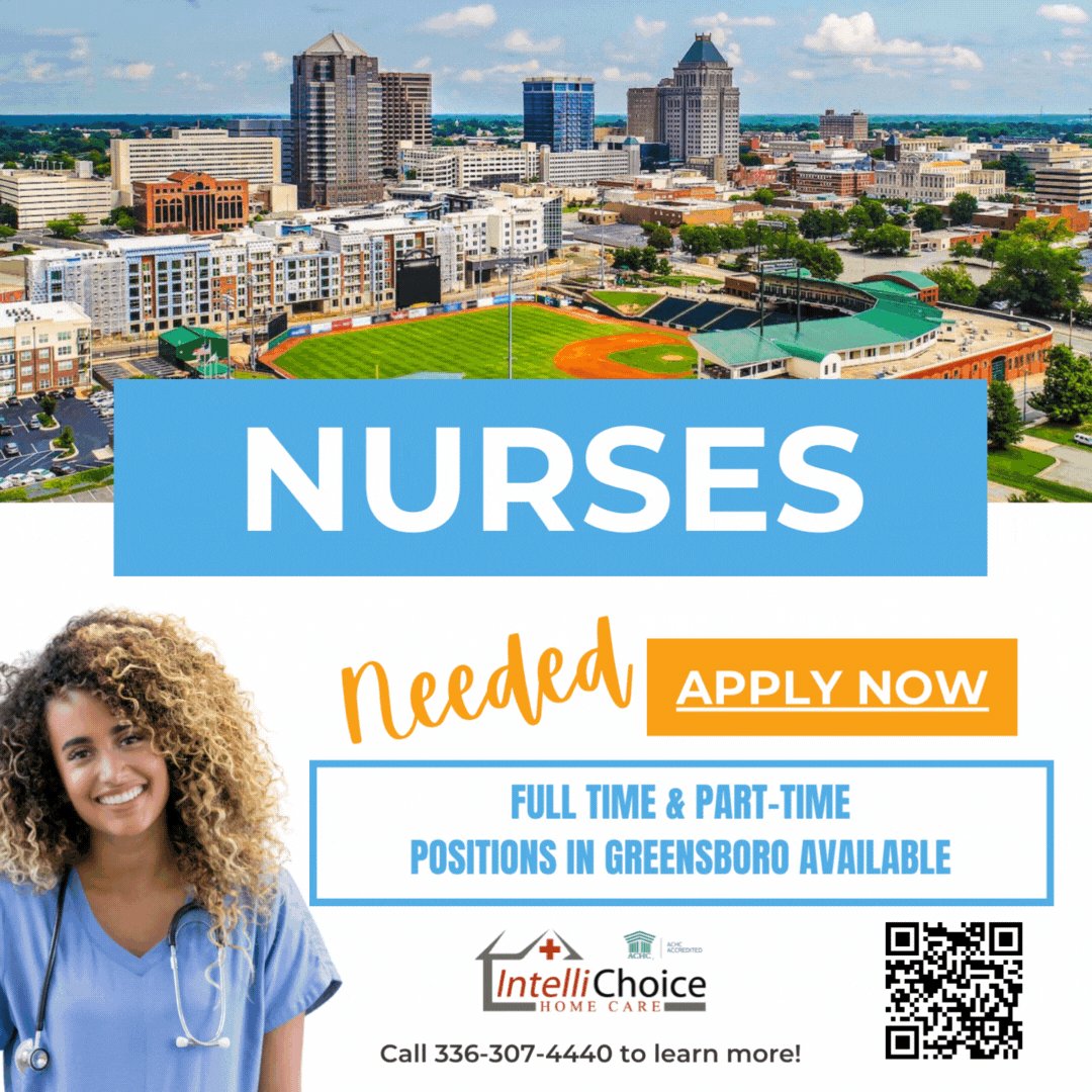 IntelliChoice's tweet image. Greensboro area RNs and LPNs, please apply directly by clicking the following link:  bit.ly/3WPnv0x