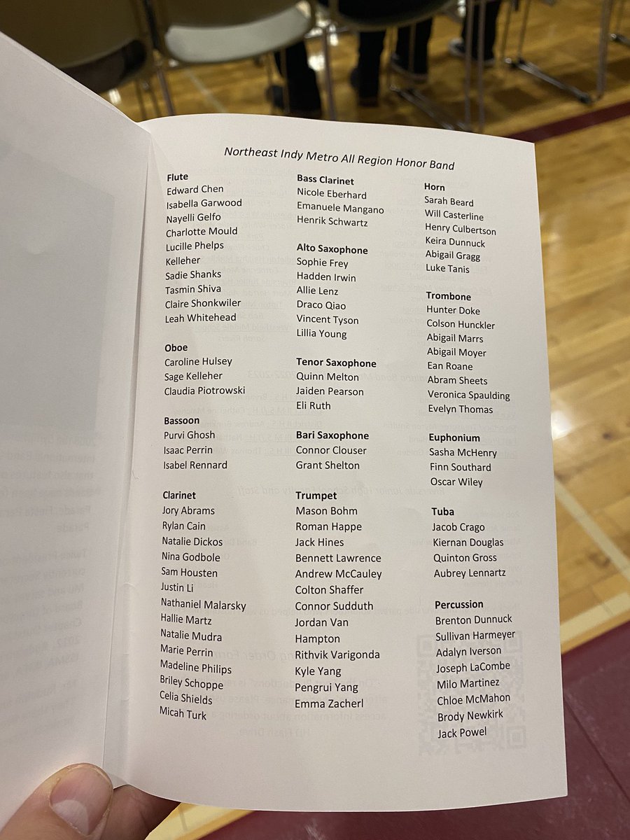 Principal_CRM's tweet photo. Excited to watch the 11 @CreeksideMS band students who were selected to participate in the Northeast Indy Metro All-Region Honors Band! How many wildcats can you find?! https://t.co/BffUdXcsyv