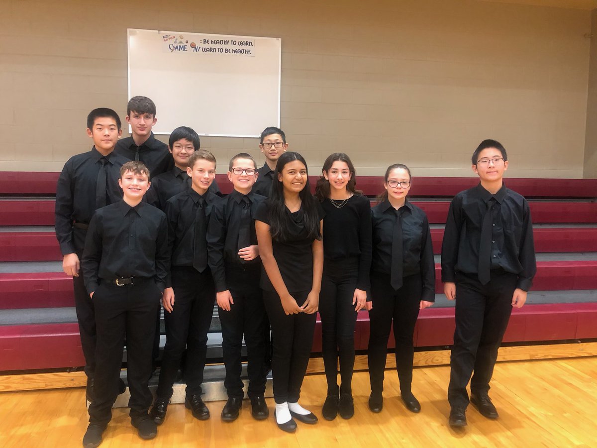 Principal_CRM's tweet photo. Excited to watch the 11 @CreeksideMS band students who were selected to participate in the Northeast Indy Metro All-Region Honors Band! How many wildcats can you find?! https://t.co/BffUdXcsyv