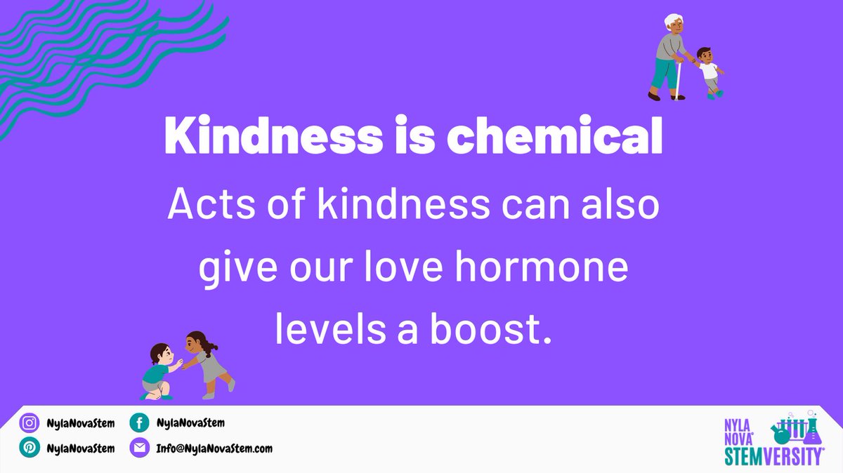 NylaNovaSTEM's tweet photo. World Kindness Day presents us with the opportunity to reflect upon one of the most important and unifying human principles.
#NylaNova #NylaNovaStemversity #Stem #Stemversity #Stemeducation #StemtacularDay #Stemrific https://t.co/tC5dkKaLaV