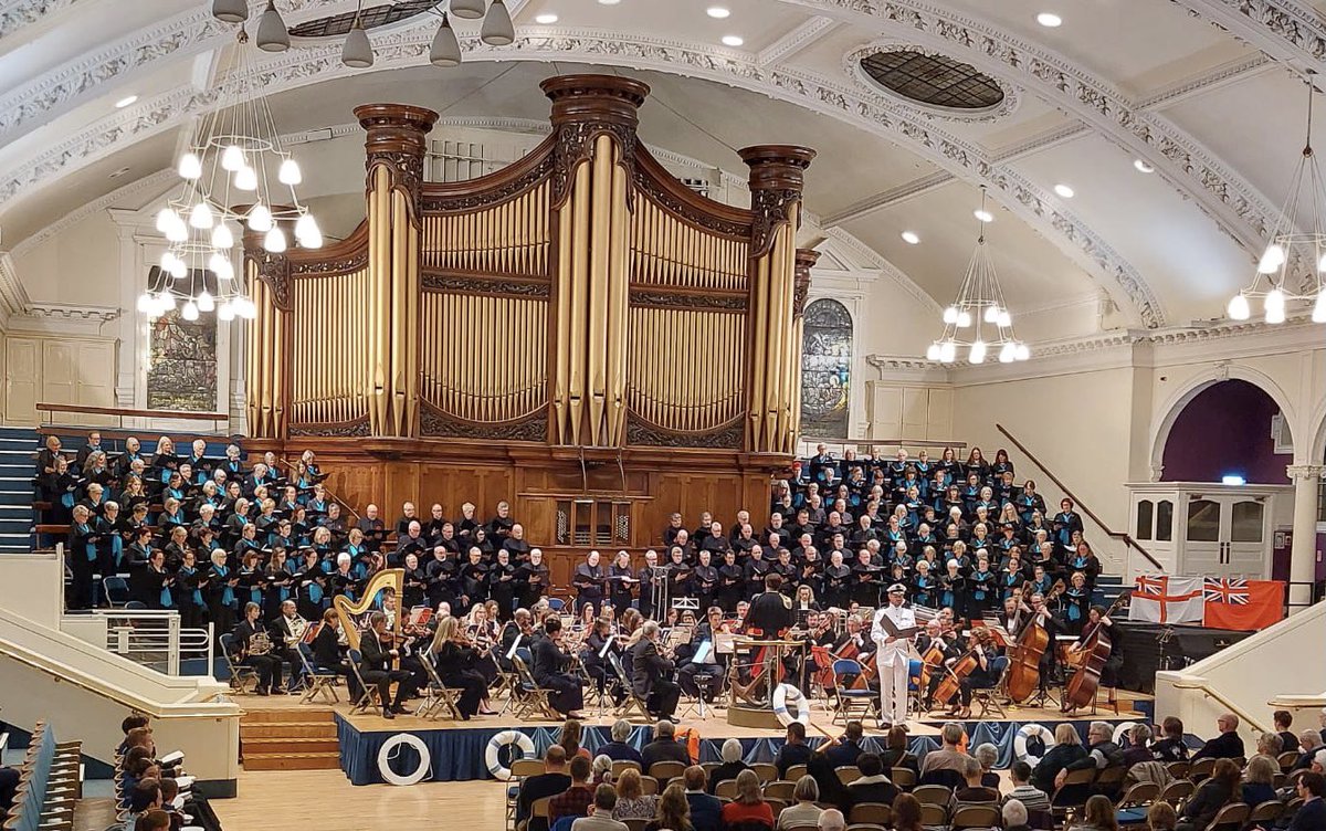 Notts_Harmonic's tweet photo. Fabulous #Seascapes concert!
Huge thanks to our wonderful MD Richard Laing, the brilliant soloist @MisterGravel, the excellent @ODAC_ &amp; @jonnyallsopp99 on the Binns organ. Also super choir soloists &amp; choir. #photos 
Thanks also to the Sea Cadets and their leader. #costumechanges https://t.co/F1AVavaU3h