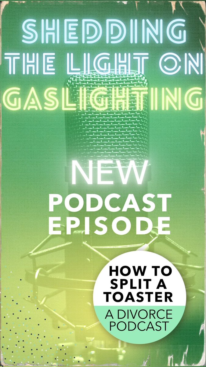 Nelson_LawGroup's tweet photo. Dr. Deborah Vinall joined @Nelson_lawgroup on #HowToSplitAToaster to to offer a guide for those facing a gaslighting spouse toward awareness and healing, as well as what to be aware of when it comes to them gaslighting the kids.
LISTEN NOW: https://t.co/h2GQDEVAA2 https://t.co/bOa6fv7TuP