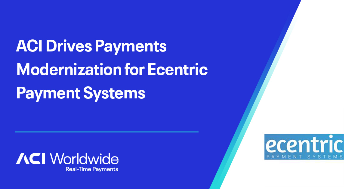 levake's tweet photo. South Africa's leading #payments processor @EcentricPayment and longtime partner is expanding its relationship with ACI. Learn how they plan to enable their #merchant customers to offer new and innovative payment options to consumers: https://t.co/9hmQfR2tFt https://t.co/Km2R1XEGpI