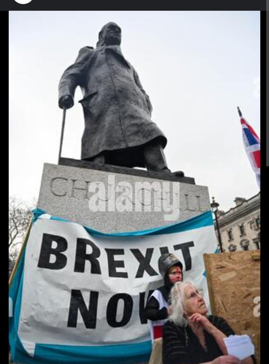 Otto_English's tweet photo. One of these is an insult to Churchill's legacy. Explain which one it is and show your working out https://t.co/ApNB0mPuVN