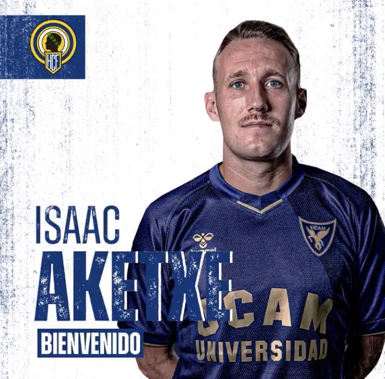 💥 𝐎𝐅𝐈𝐂𝐈𝐀𝐋 💥

🙌🏻 𝐈𝐬𝐚𝐚𝐜 𝐀𝐤𝐞𝐭𝐱𝐞 es nuevo jugador del 𝐇𝐞́𝐫𝐜𝐮𝐥𝐞𝐬 𝐂𝐅

⚔️ Delantero centro

😍 ¡Bienvenido, @aketxeIsak!

🔗 cutt.ly/um4XoVm

💙 #MachoHércules