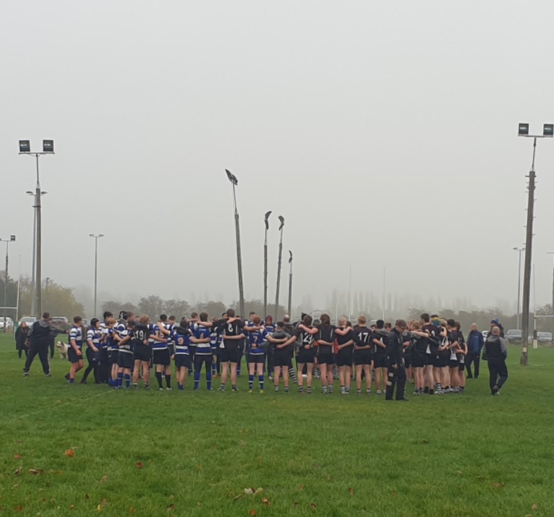 Great respect today from #yarnburyRUFC #OtleyRFC